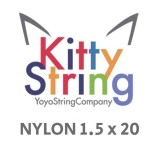 Kitty String NYLON 1.5 - White or Yellow x 20