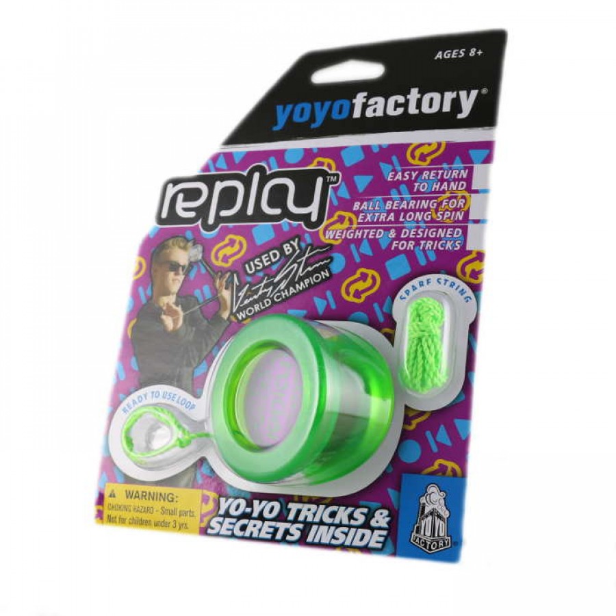 Black Red Cap YoYoFactory Replay Yo-Yo Great Beginner Yo-Yo 